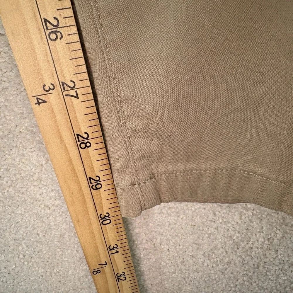 Birddogs Pants Mens 36x32 Khaki Unlined Stretch Chino Golf Office Boomstick
